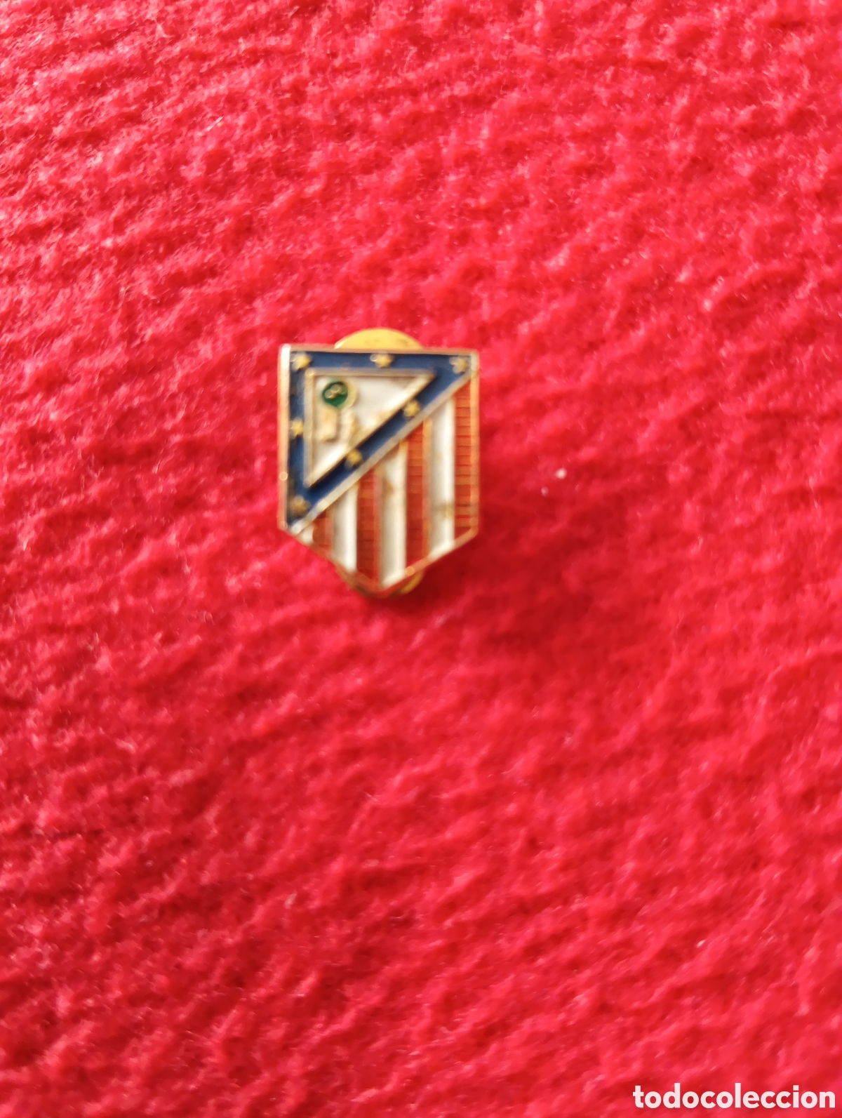 Coleccionismo deportivo: Ping de ojal atl&eacute;tico de Madrid
