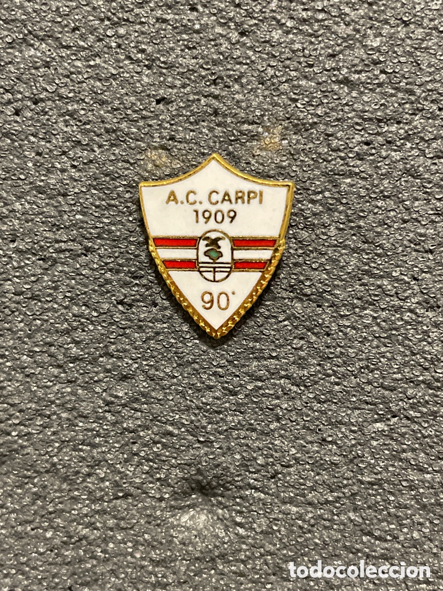 Coleccionismo deportivo: Pin 78 A.C. CARPI - Carpi, M&oacute;dena