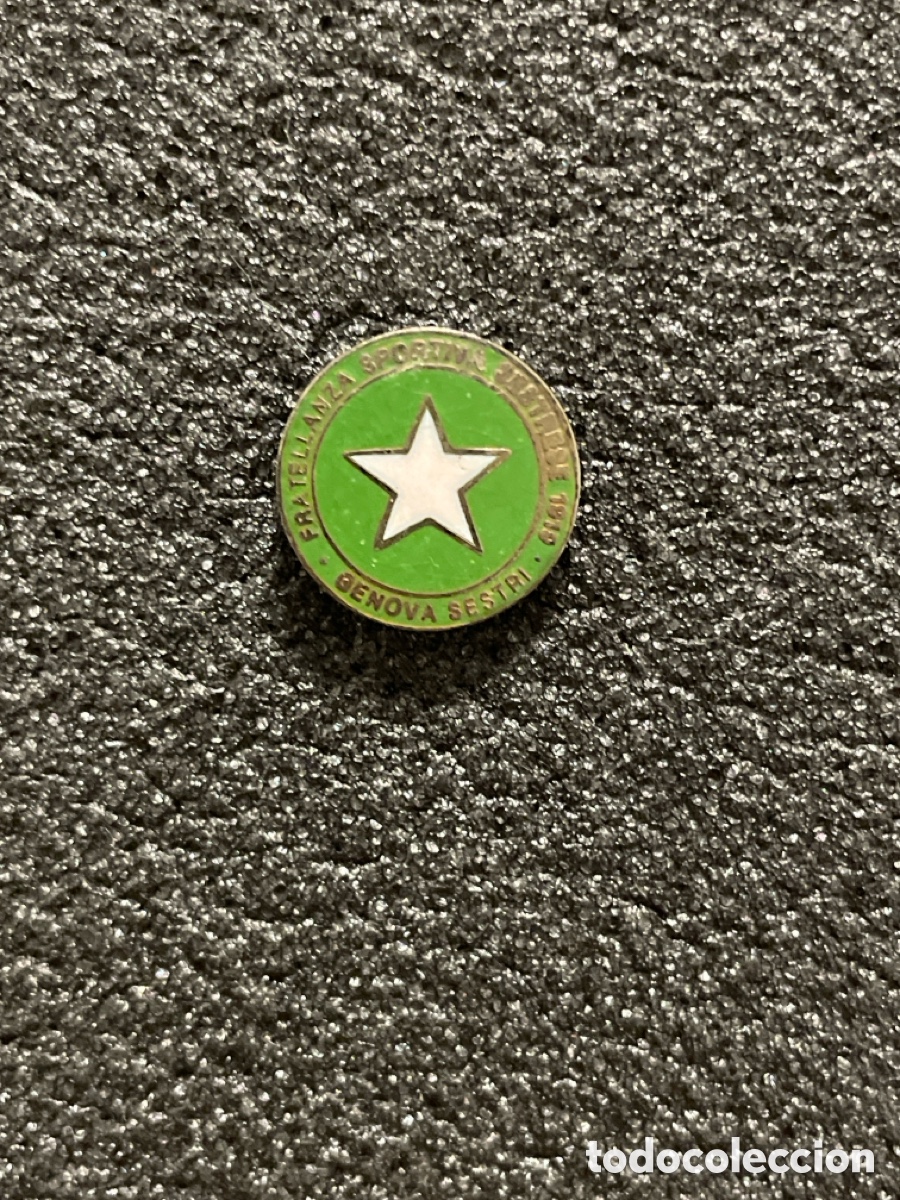 Coleccionismo deportivo: Pin 89 F.S. SESTRESE - Sestri Levante