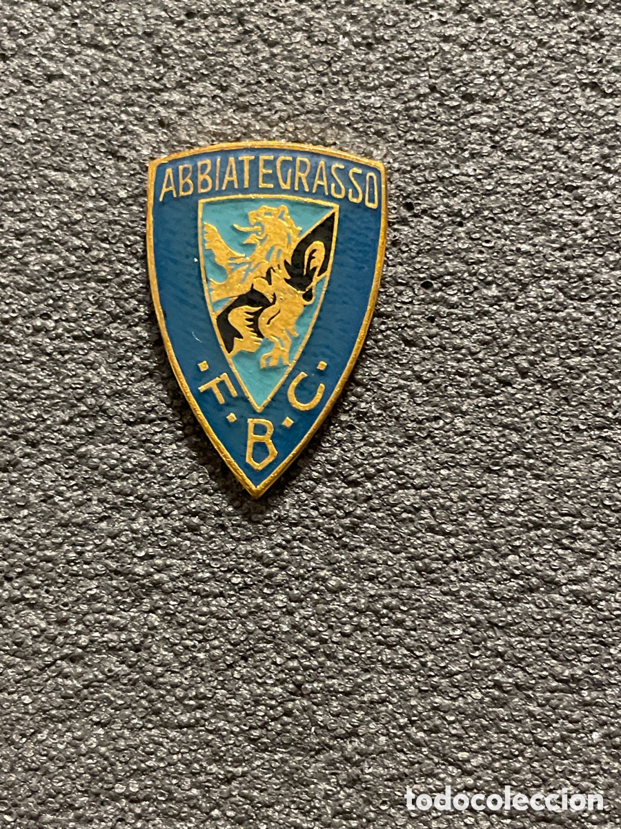 Coleccionismo deportivo: Pin 91 ABBIATEGRASSO F.B.C. - Abbiategrasso