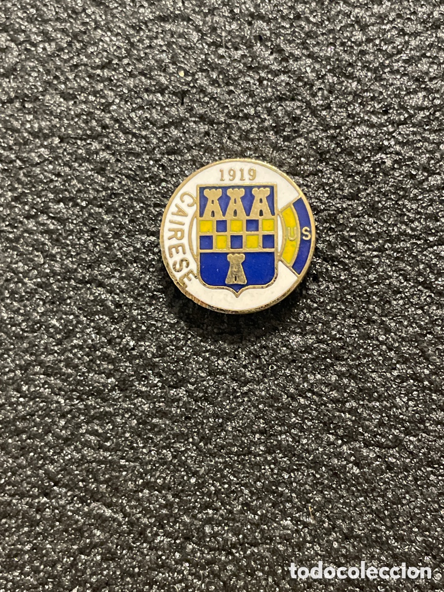 Coleccionismo deportivo: Pin 167 U.S. CAIRESE - Cairo Montenotte