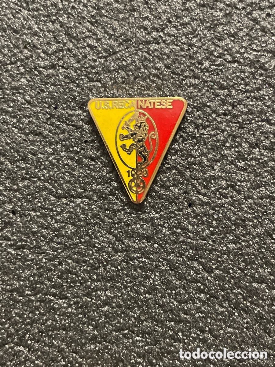 Coleccionismo deportivo: Pin 168 U.S. RECANATESE - Recanati
