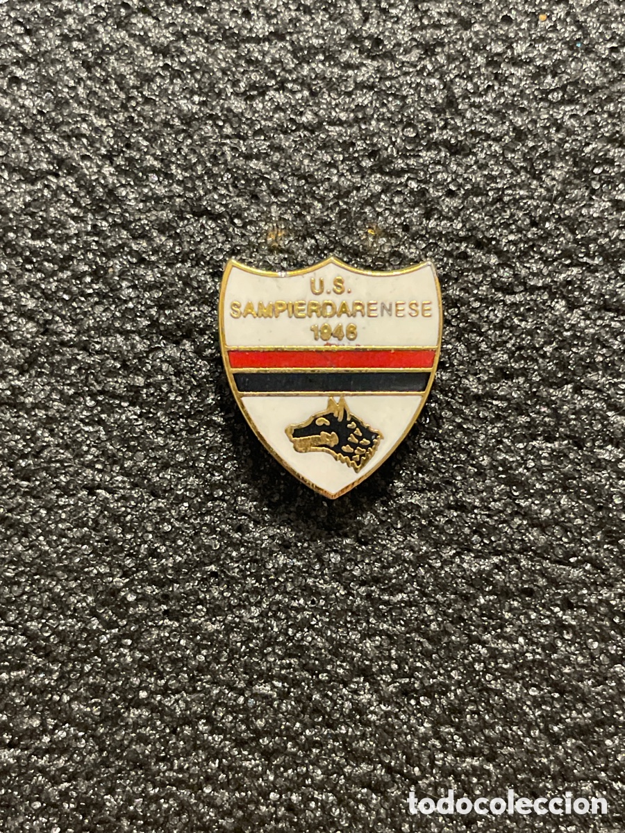 Coleccionismo deportivo: Pin 169 U.S. SAMPIERDARENESE - G&eacute;nova
