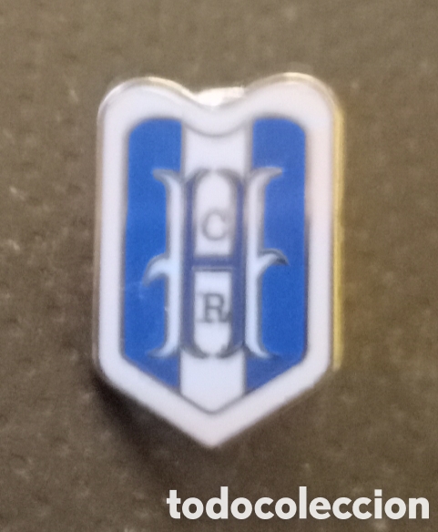 Coleccionismo deportivo: PIN F&Uacute;TBOL HUELVA RECREATION