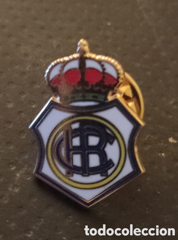 Coleccionismo deportivo: PIN F&Uacute;TBOL RECREATIVO HUELVA