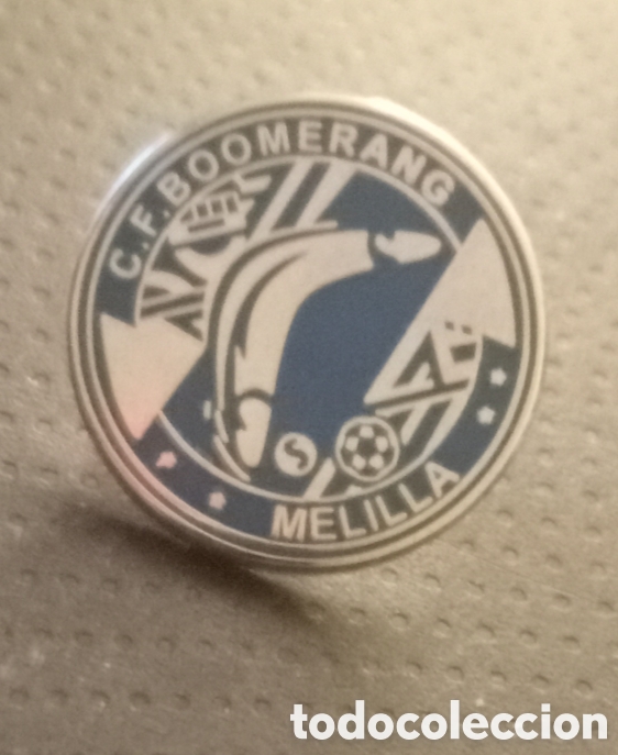 Coleccionismo deportivo: PIN F&Uacute;TBOL C F.BOOMERANG