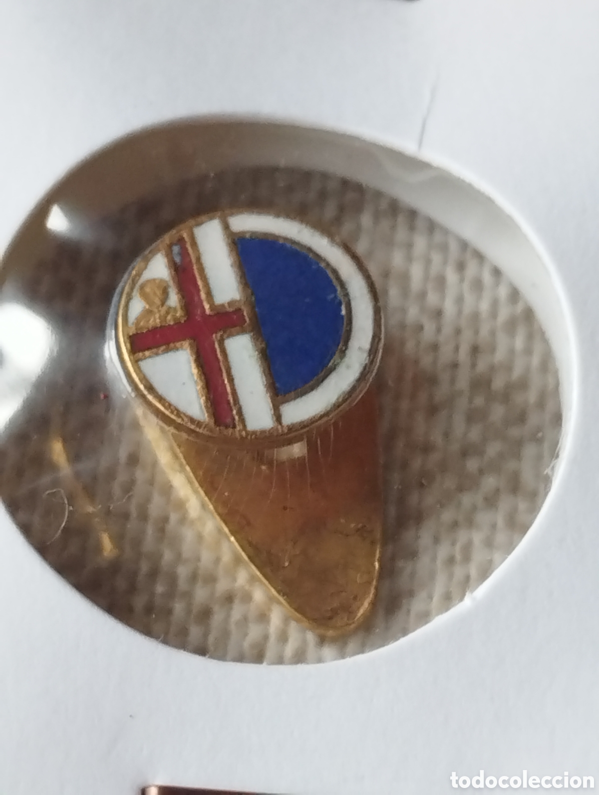 Coleccionismo deportivo: Sampdoria Andrea Doria insignia de solapa