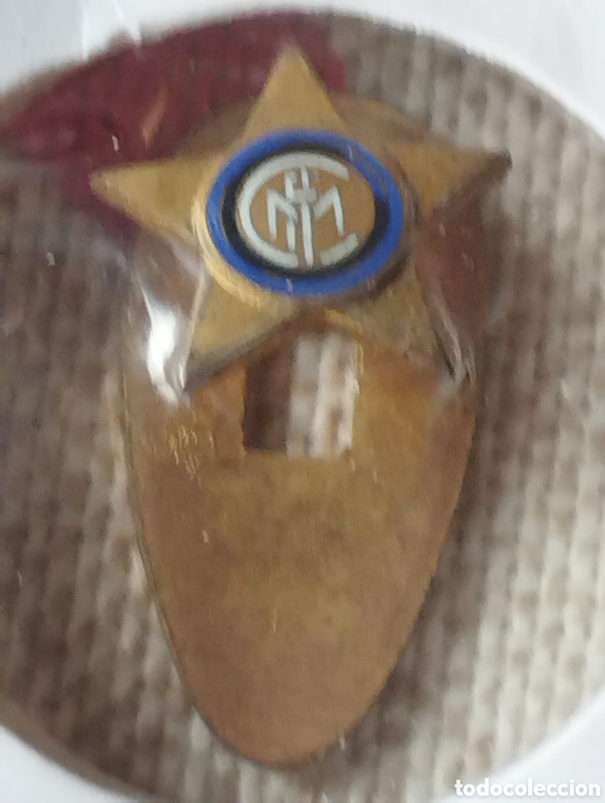 Coleccionismo deportivo: Ins&iacute;gnia de solapa del Inter de Mil&aacute;n