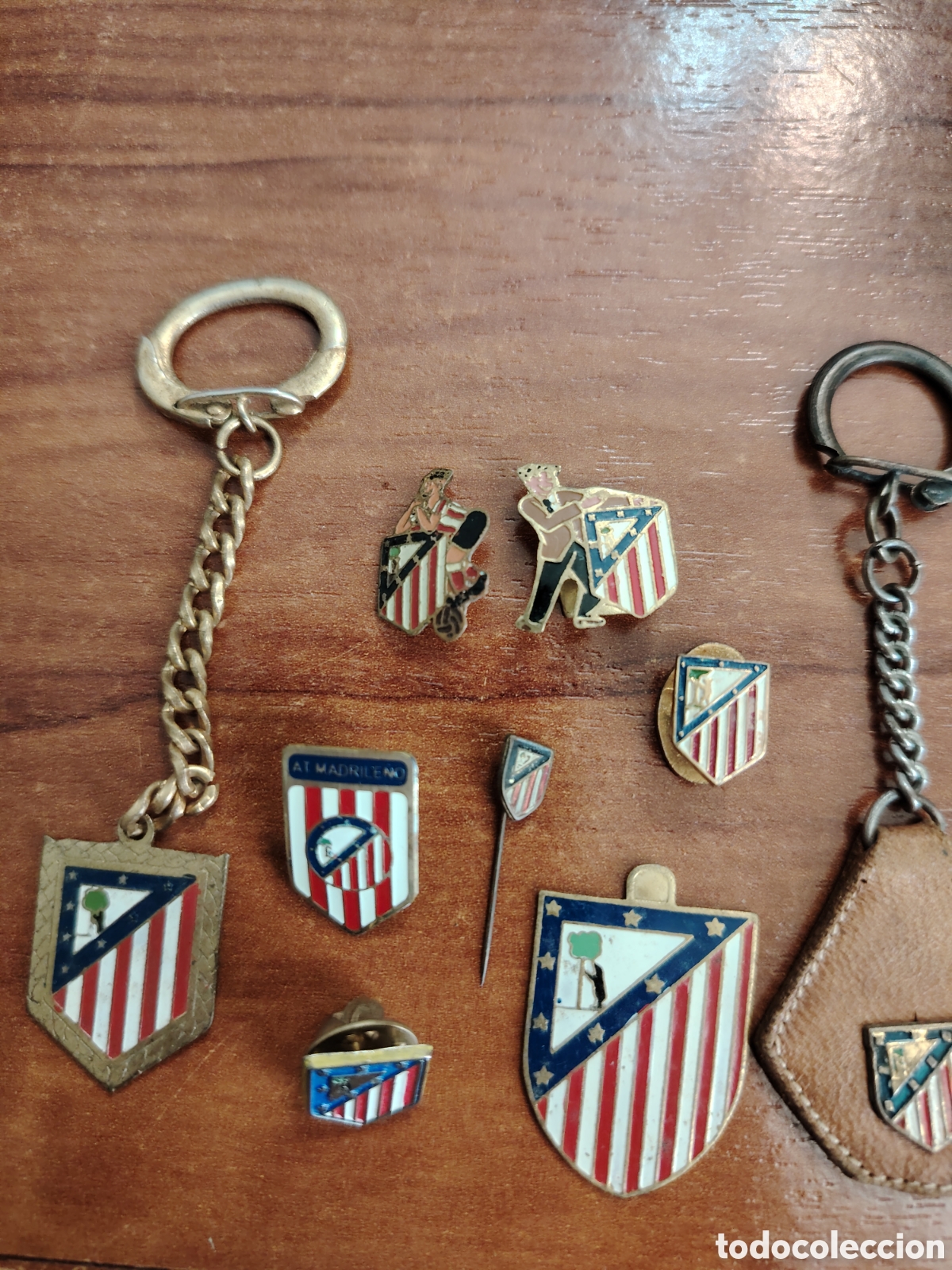 Coleccionismo deportivo: Lote antiguo del atl&eacute;tico de Madrid - Foto 2