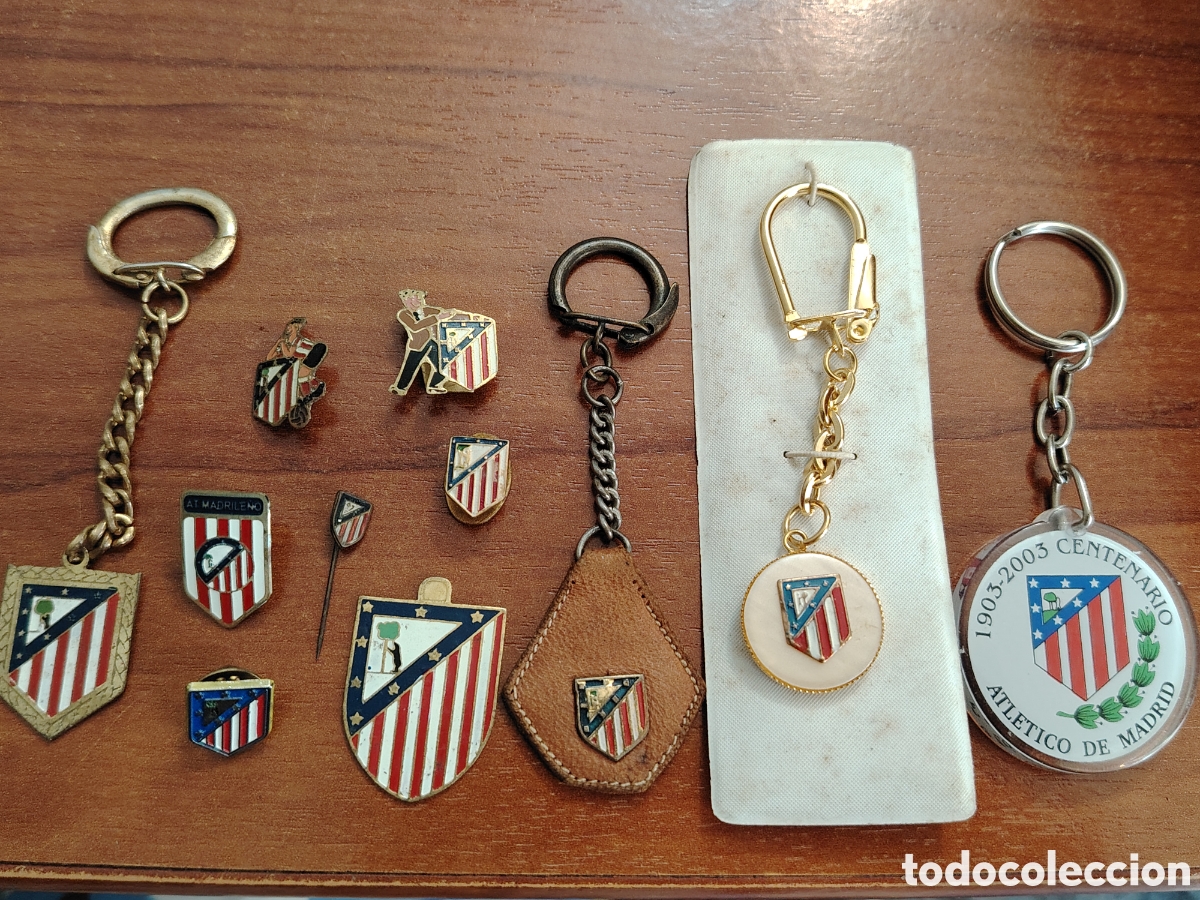 Coleccionismo deportivo: Lote antiguo del atl&eacute;tico de Madrid - Foto 1