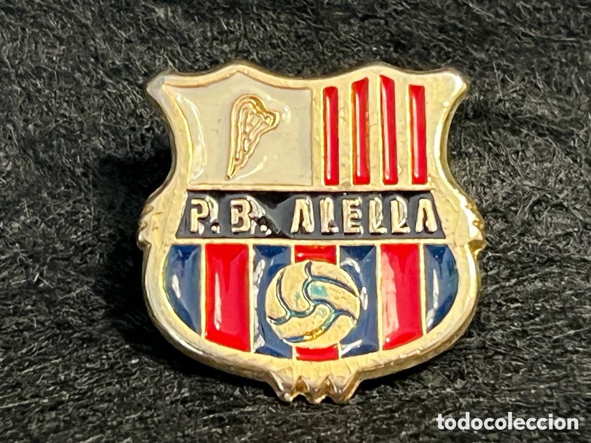 Coleccionismo deportivo: PIN PB PENYA BARCELONISTA ALELLA PE&Ntilde;A FC BARCELONA FUTBOL BAR&Ccedil;A.