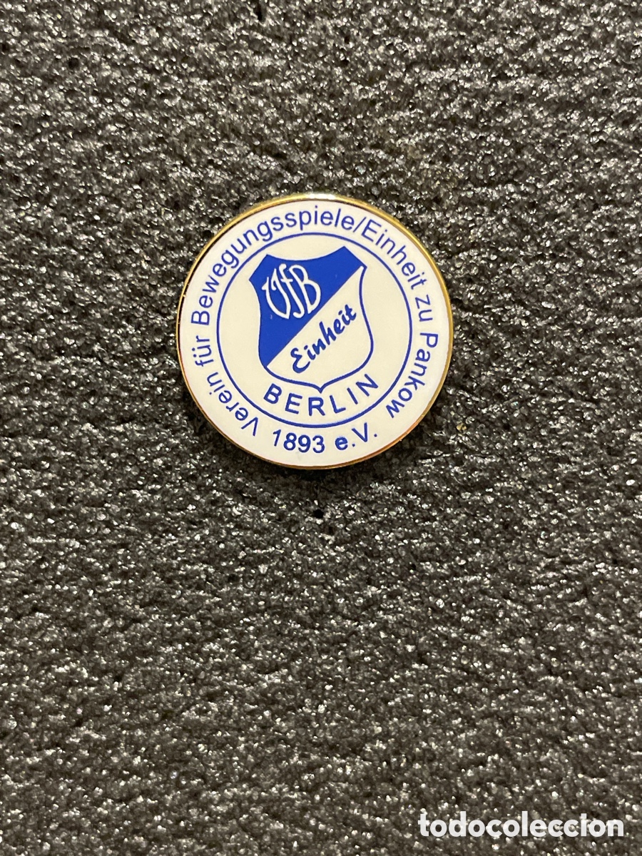 Coleccionismo deportivo: Pin 100 VfB EINHEIT ZU PANKOW - Pankow