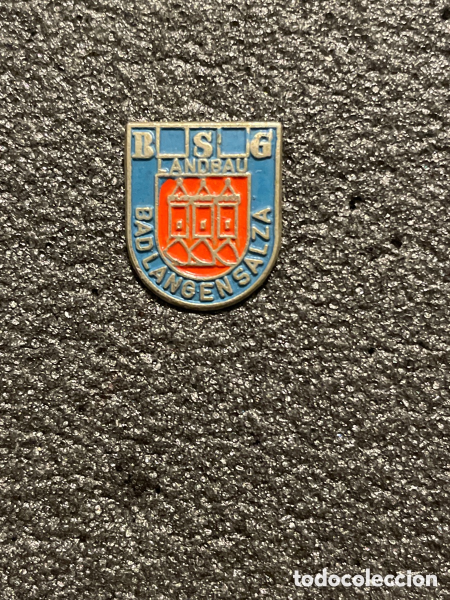 Coleccionismo deportivo: Pin 120 BSG LANDBAU BAD LANGENSALZA - Bad Langensalza