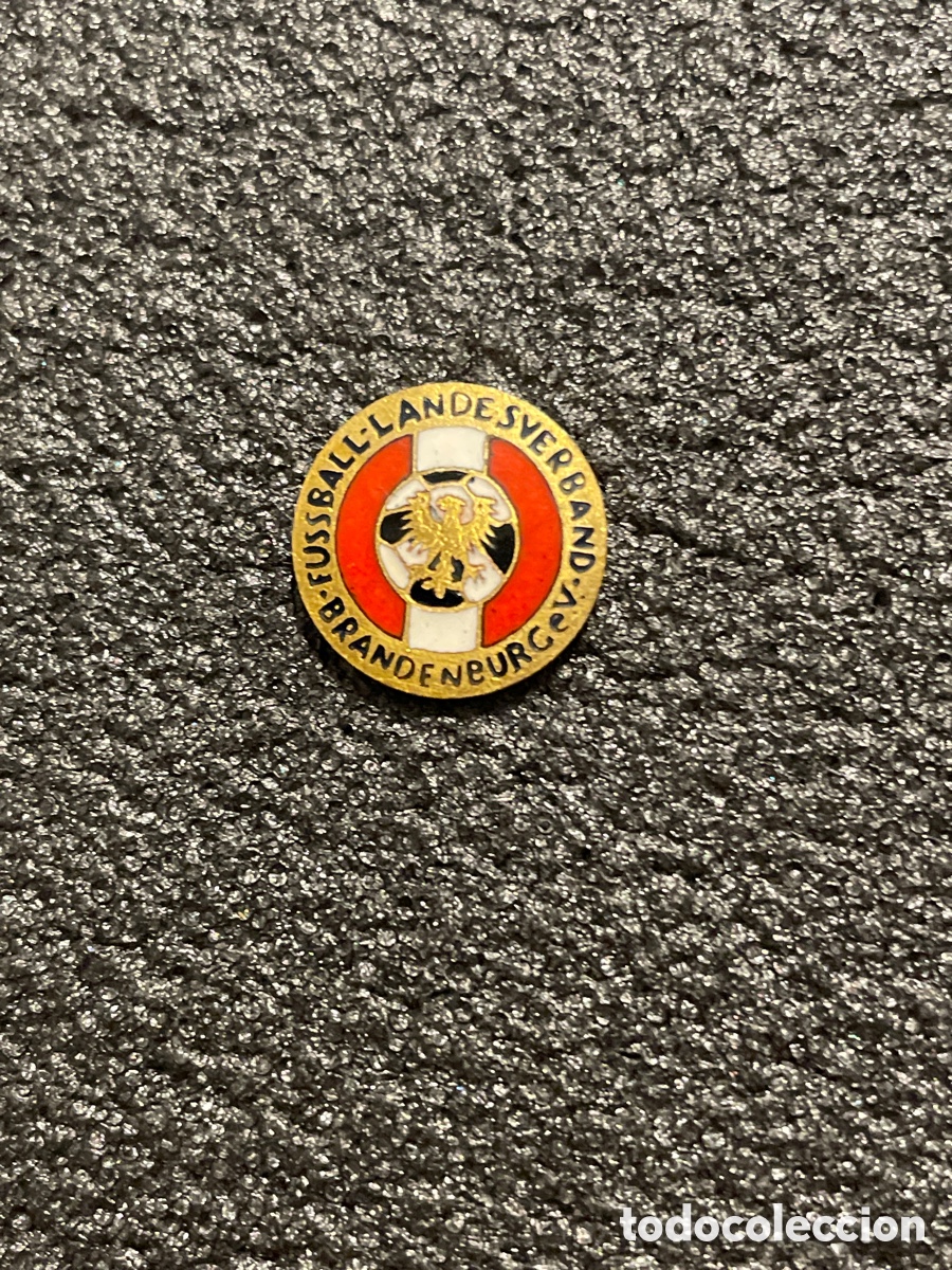 Coleccionismo deportivo: Pin 121 BRANDENBURG FUSSBALL VERBAND - Federaci&oacute;n Futbol Brandeburgo