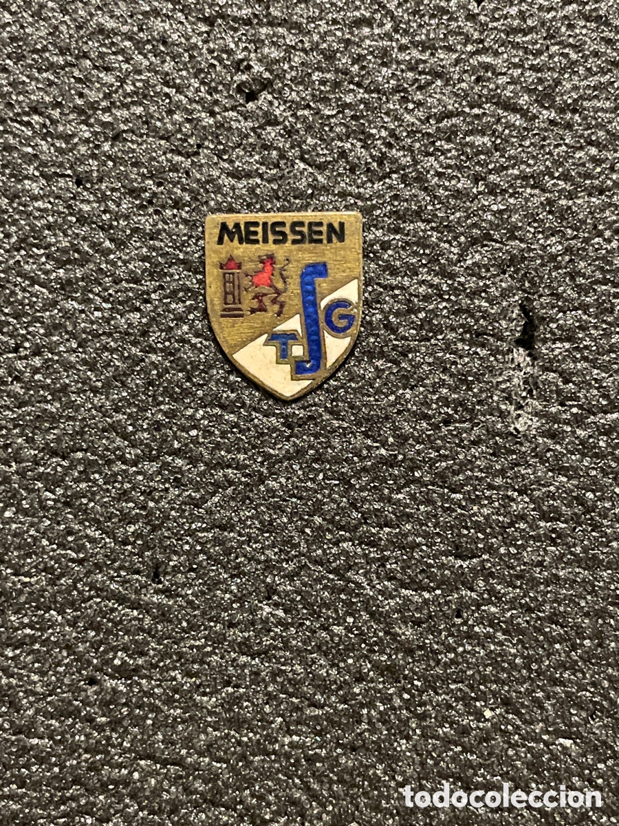 Coleccionismo deportivo: Pin 161 MEISSEN TSG - Meissen