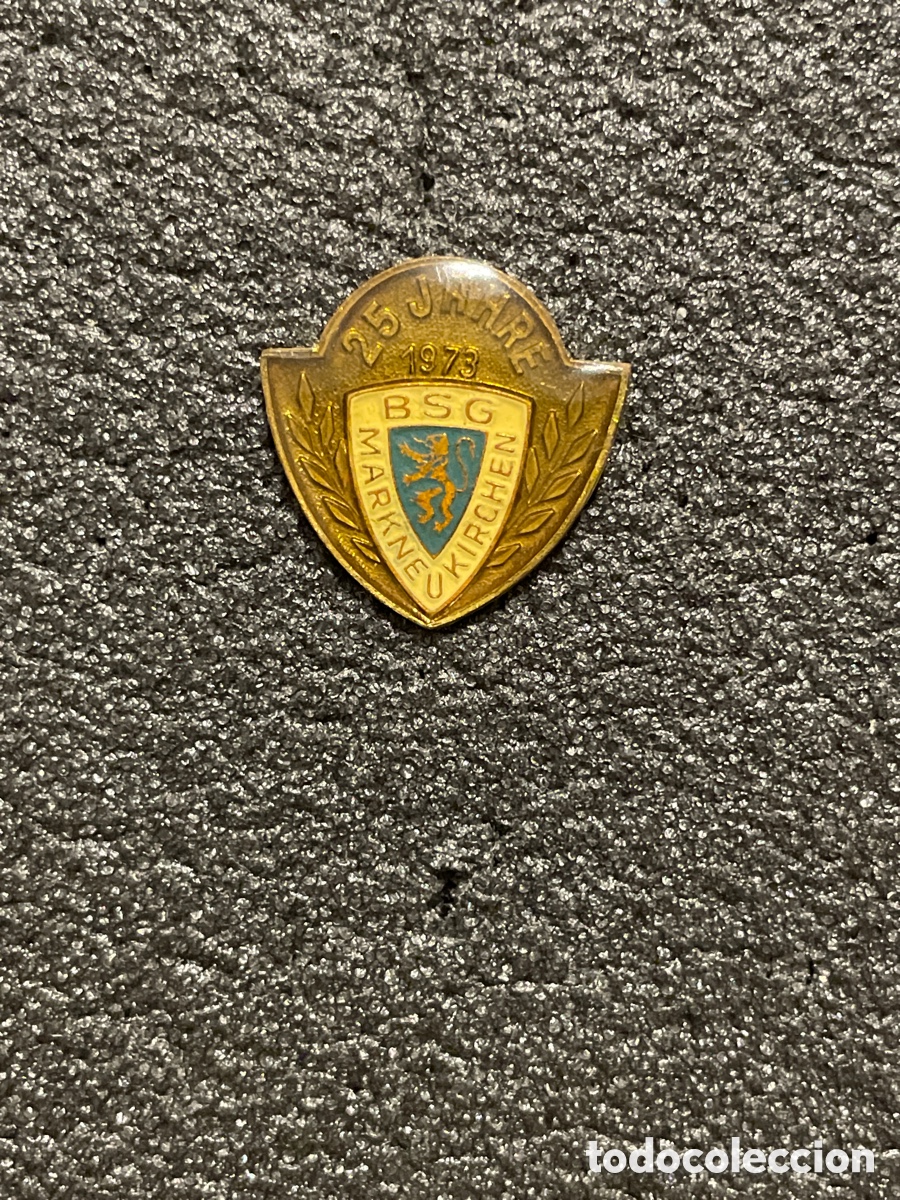 Coleccionismo deportivo: Pin 170 BSG MARKNEUKIRCHEN - Markneukirchen - Foto 1