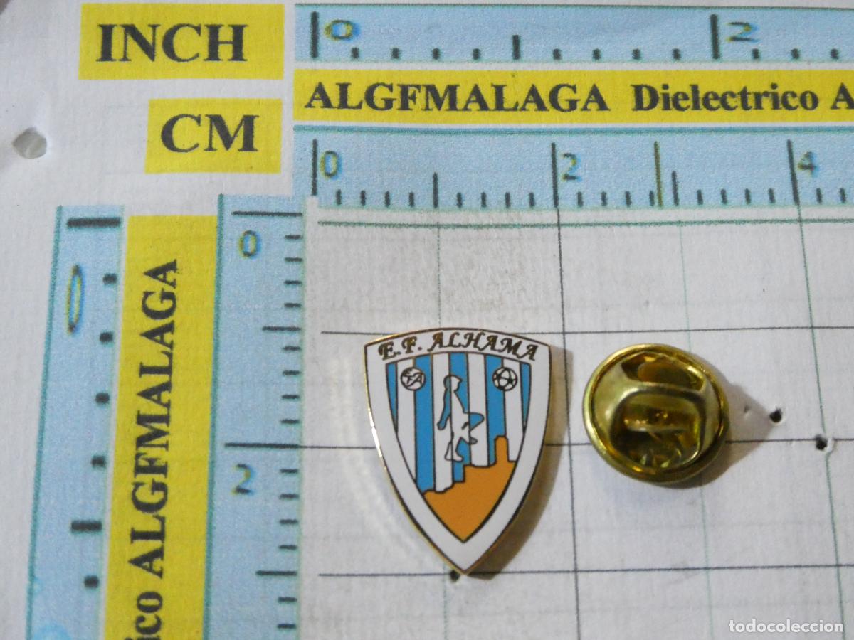 Coleccionismo deportivo: PIN DE DEPORTES. FUTBOL. EF ALHAMA MURCIA. ESCUDO EQUIPO