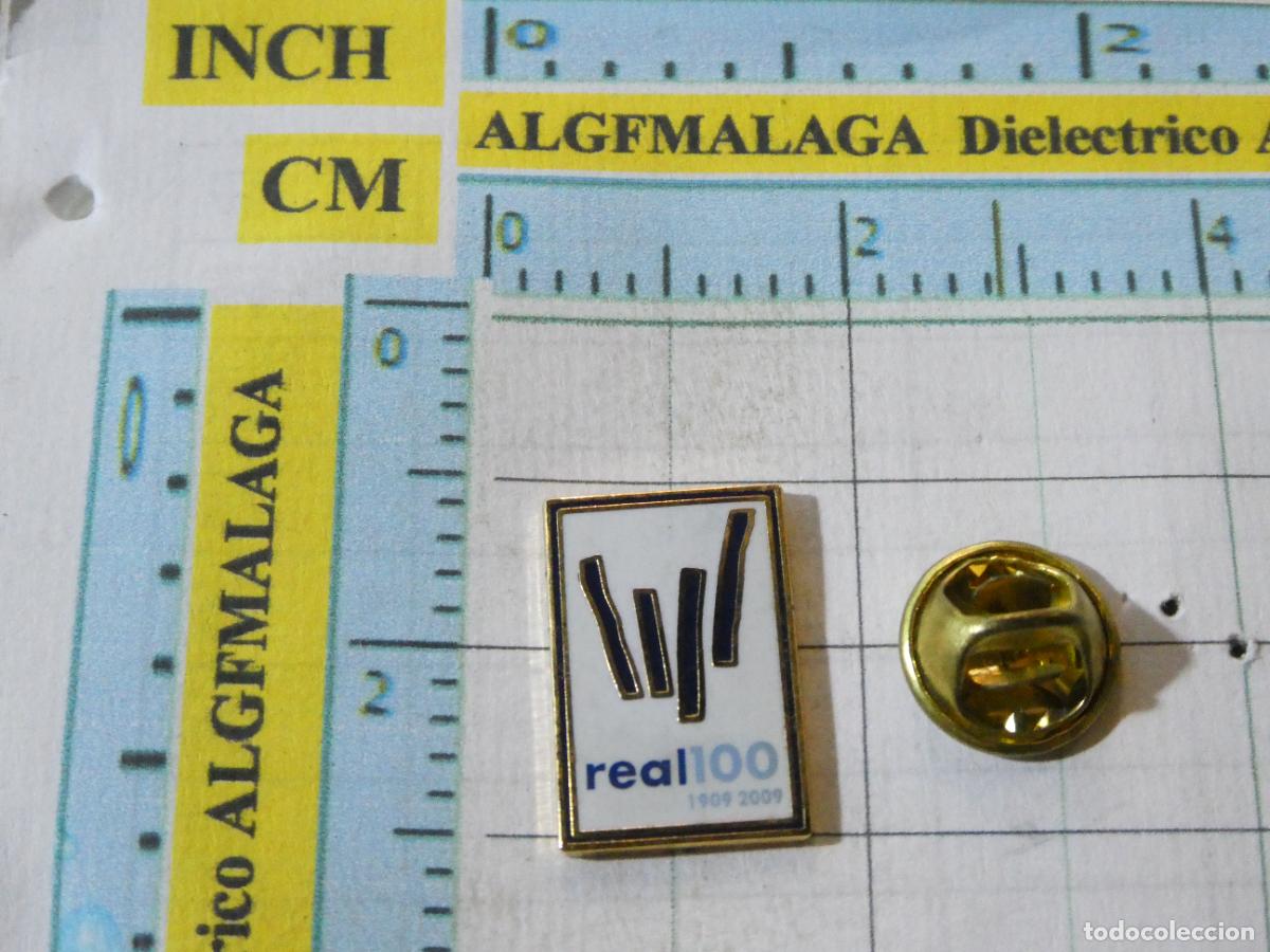 Coleccionismo deportivo: PIN DE DEPORTES. FUTBOL. REAL SOCIEDAD SAN SEBASTIAN CENTENARIO 1909 2009. ESCUDO EQUIPO