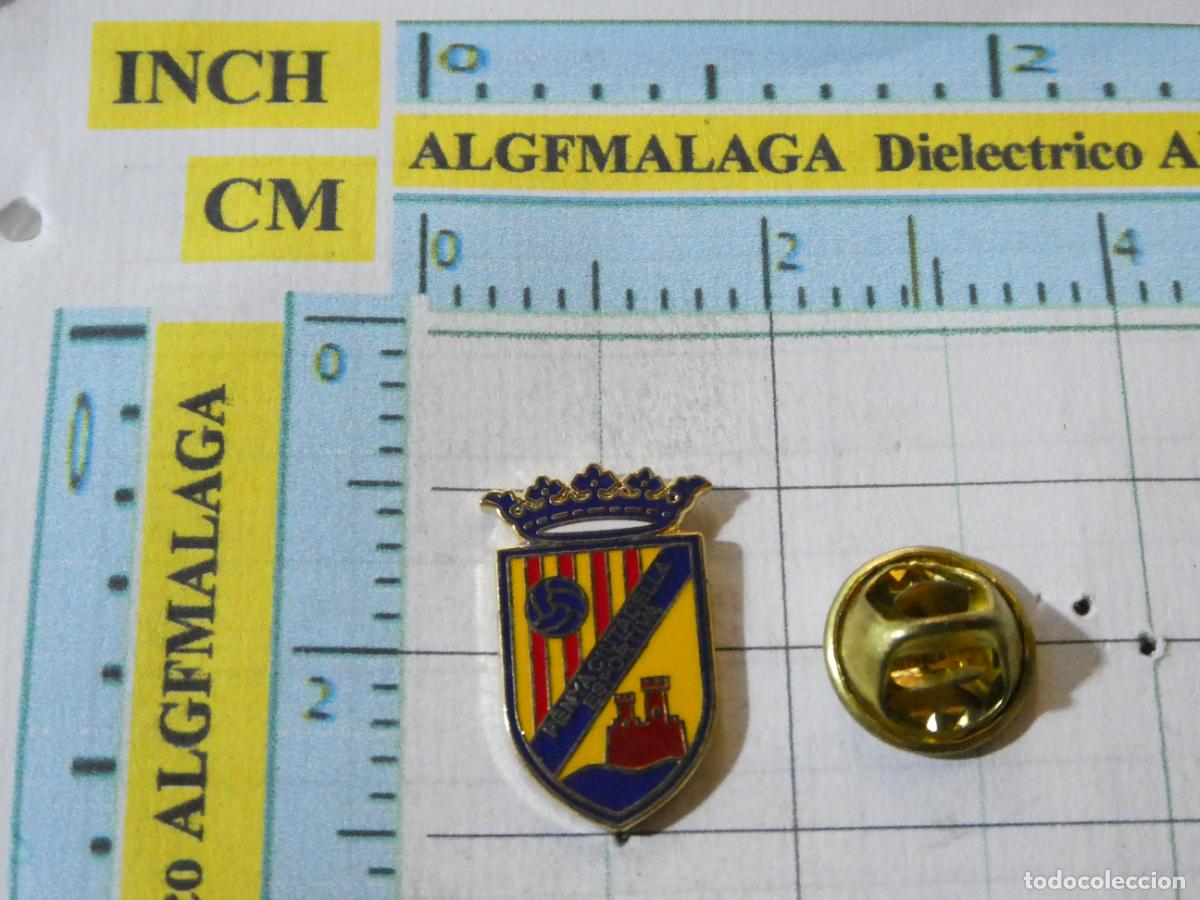 Coleccionismo deportivo: PIN DE DEPORTES. FUTBOL. PENYA CIUTADELLA ESPORTIVA MENORCA. ESCUDO EQUIPO