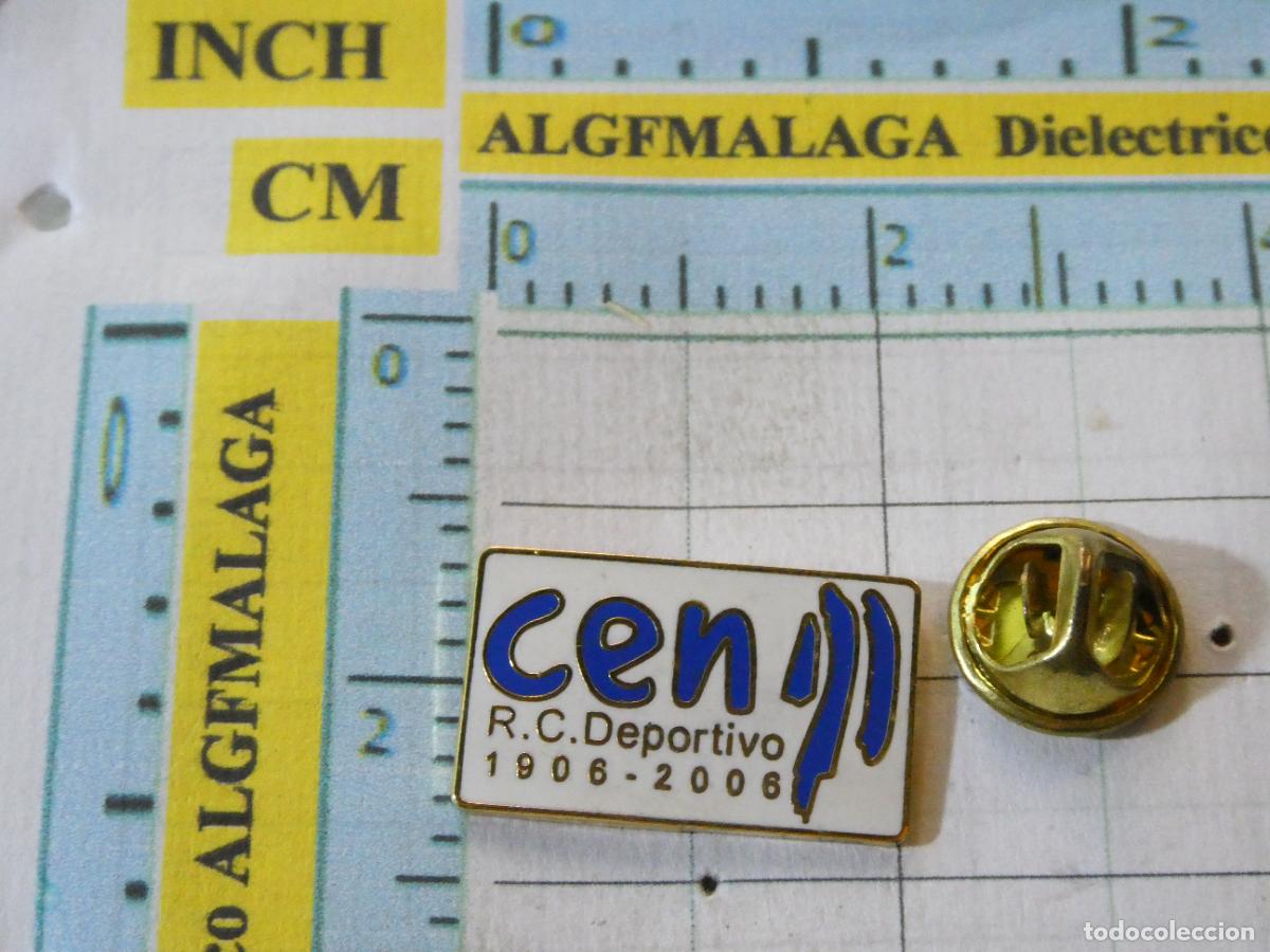 Coleccionismo deportivo: PIN DE DEPORTES. FUTBOL. CENTENARIO DEL DEPORTIVO DE LA CORU&Ntilde;A 1906 2006. ESCUDO EQUIPO