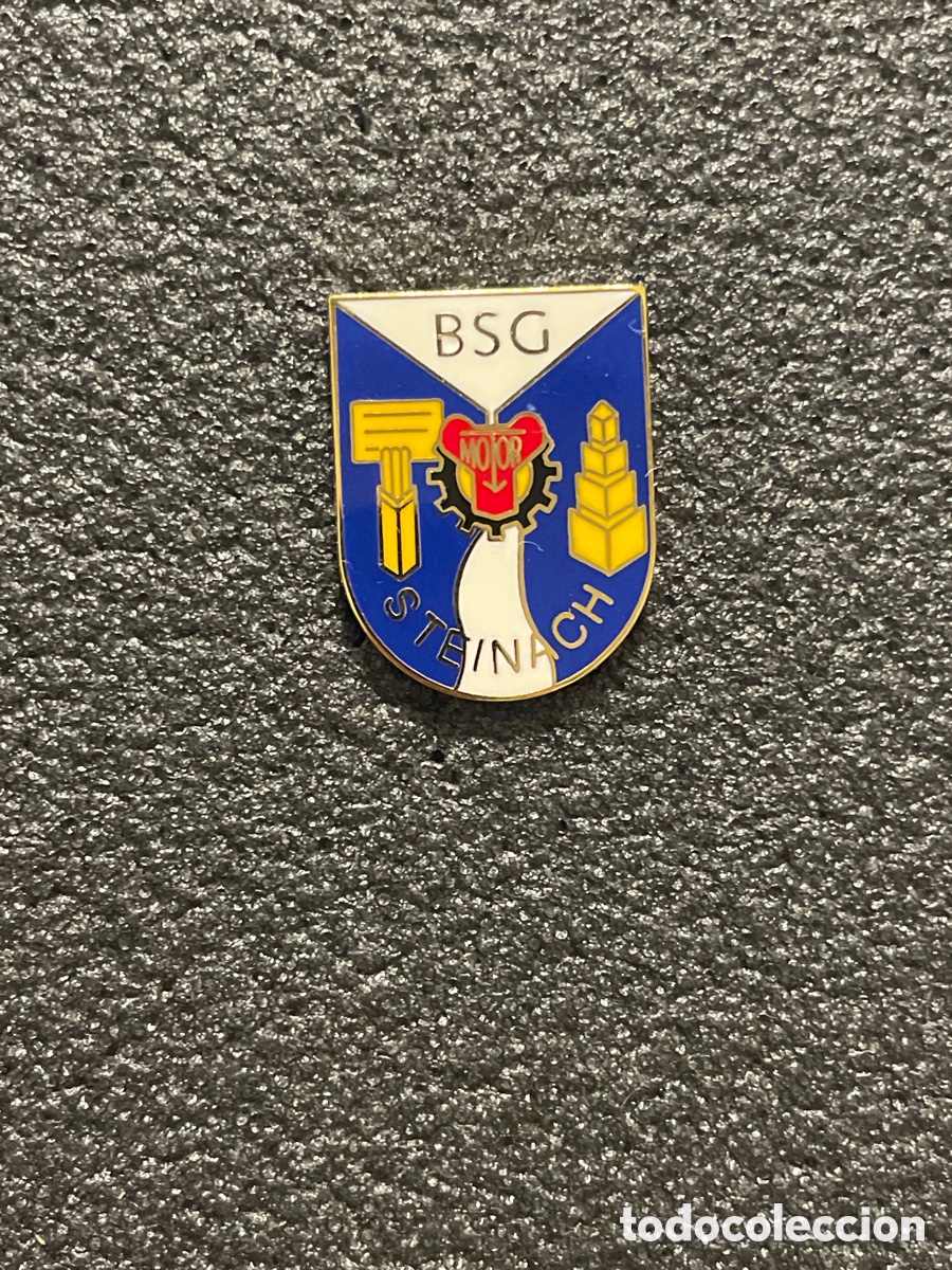 Coleccionismo deportivo: Pin 194 BSG MOTOR STEINACH - Steinach