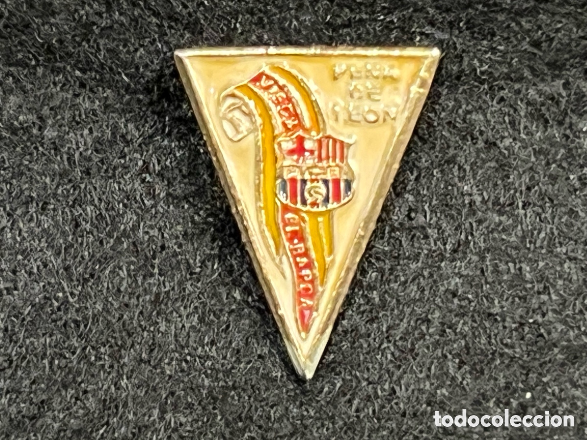 Coleccionismo deportivo: PIN PB PE&Ntilde;A BARCELONISTA DE LEON PENYA FC BARCELONA FUTBOL BAR&Ccedil;A.
