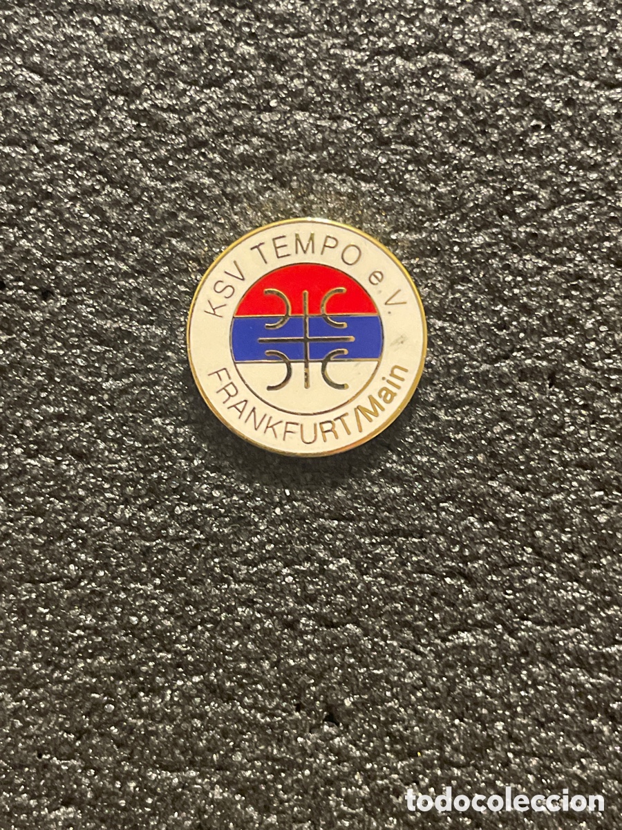 Coleccionismo deportivo: Pin 227 KSV TEMPO e.V. - Frankfurt