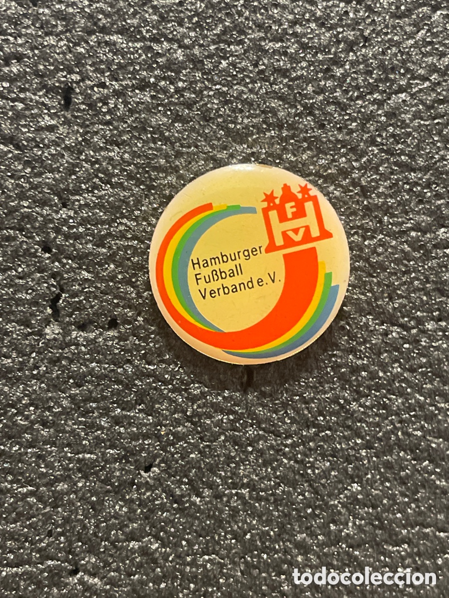 Coleccionismo deportivo: Pin 235 HAMBURGER FUTBALL VERBAND e.V. - Asociaci&oacute;n F&uacute;tbol de Hamburgo