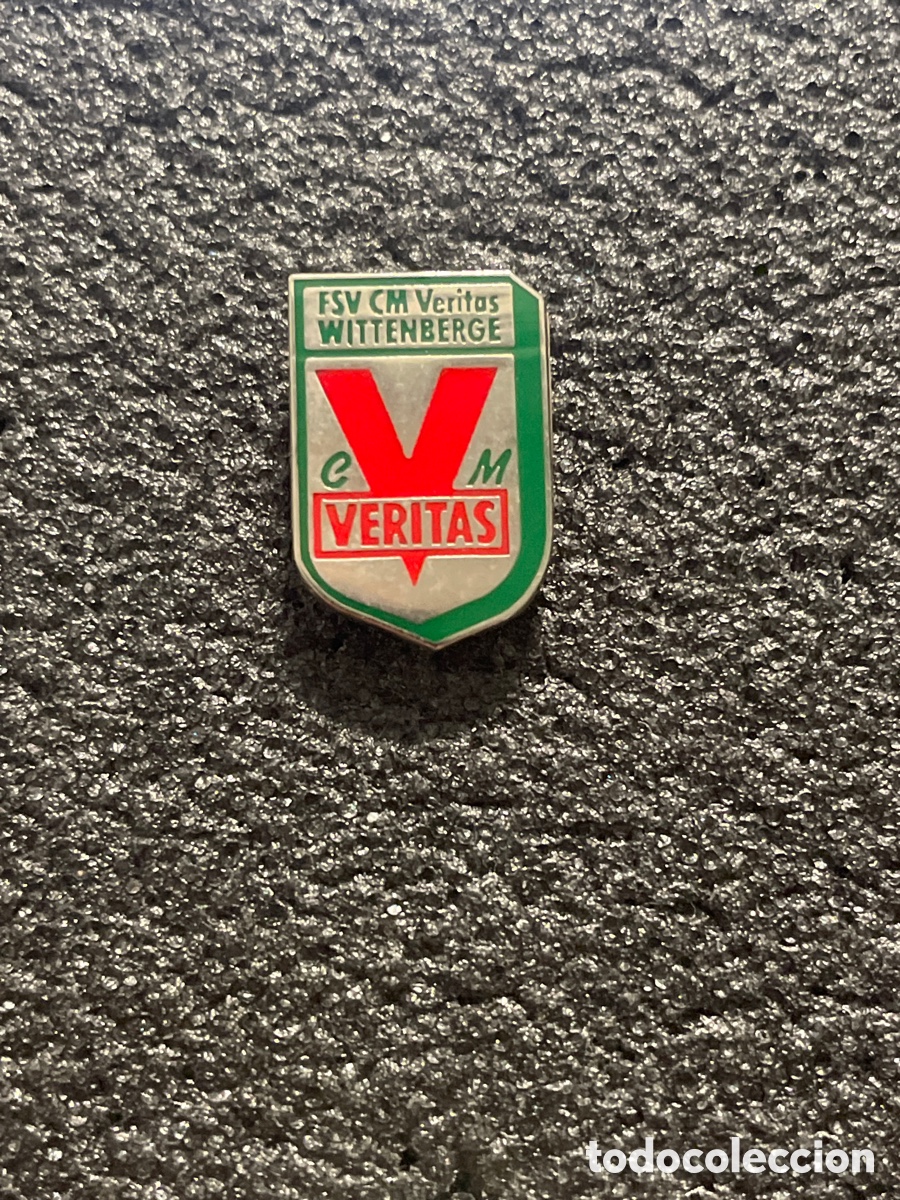 Coleccionismo deportivo: Pin 242 FSV CM VERITAS WITTENBERGE - Wittenberge