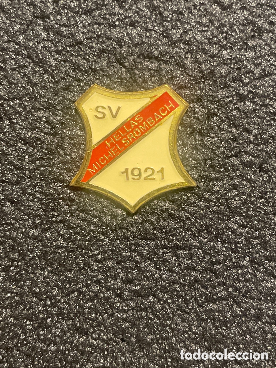 Coleccionismo deportivo: Pin 267 SV HELLAS MICHELSROMBACH - Hunfeld