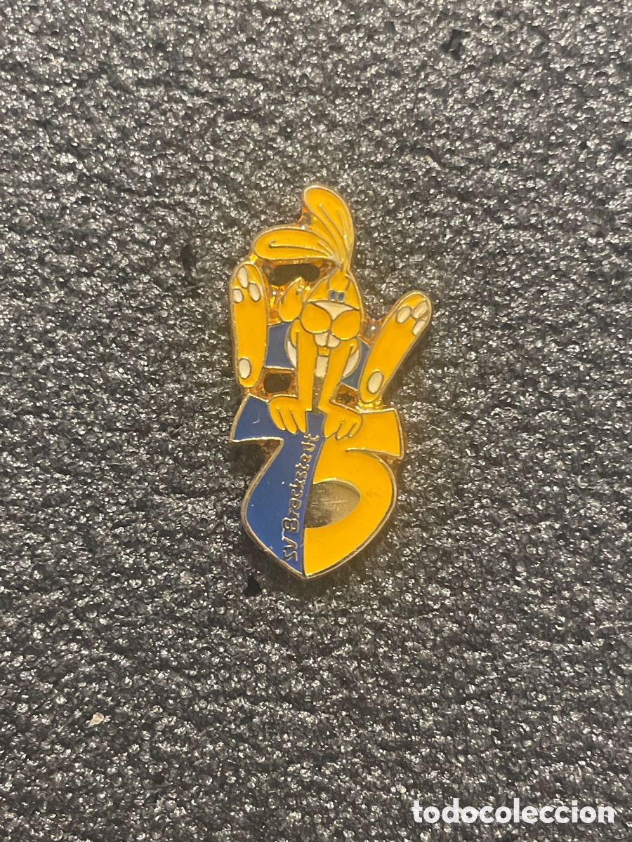 Coleccionismo deportivo: Pin 273 SV BROCKSTEDT (75 Aniversario) - Brokstedt