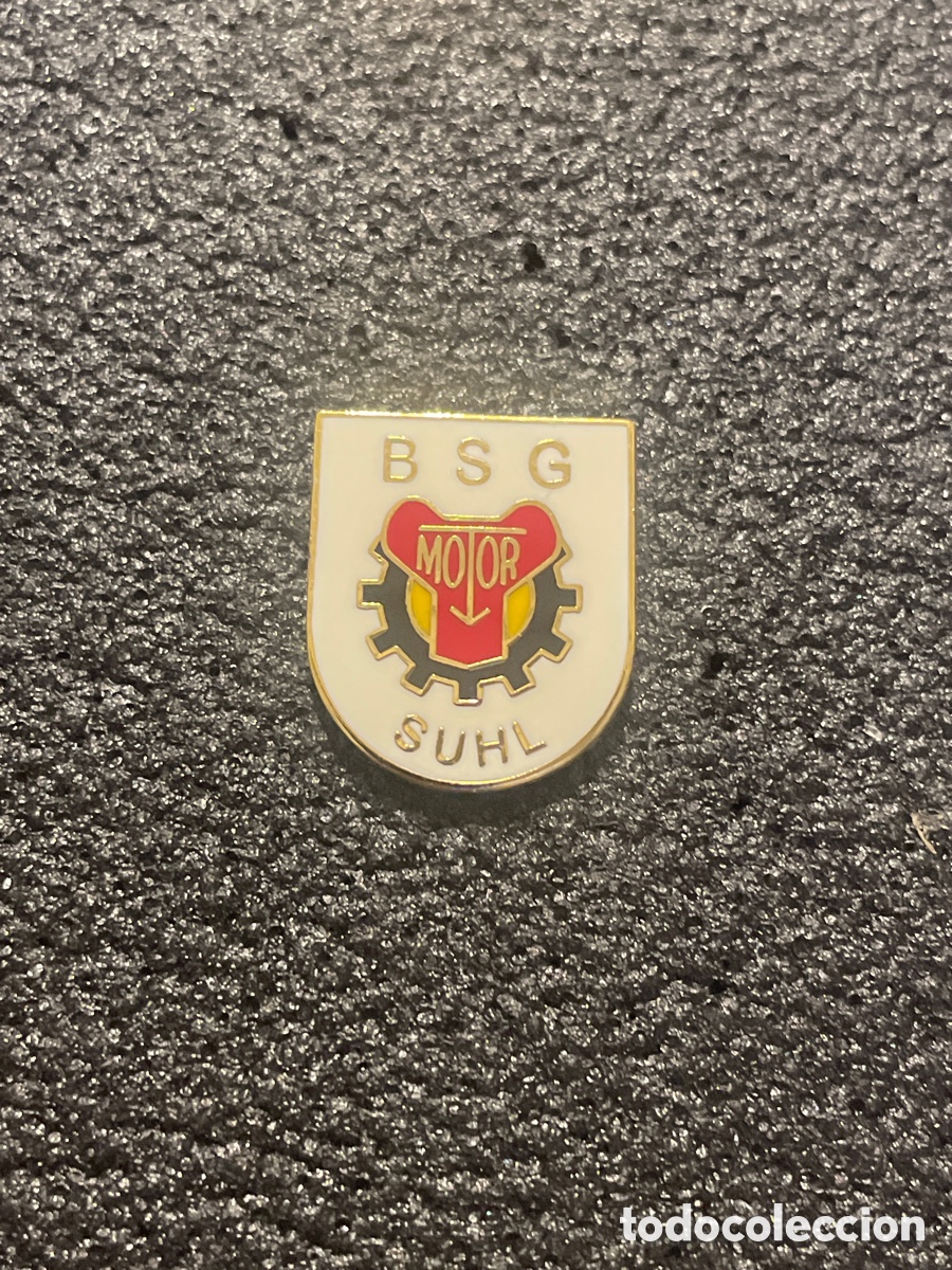 Coleccionismo deportivo: Pin 276 BSG MOTOR SUHL - Suhl