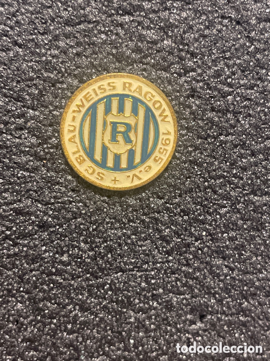 Coleccionismo deportivo: Pin 289 S.C. BLAU WEISS RAGOW e.V. - Ragow