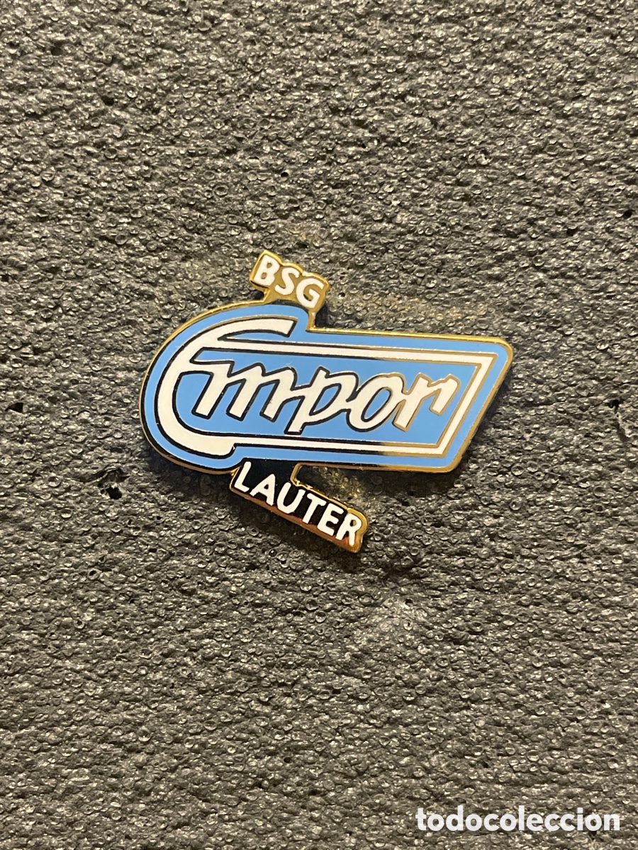Coleccionismo deportivo: Pin 305 BSG EMPOR LAUTER - Lauter