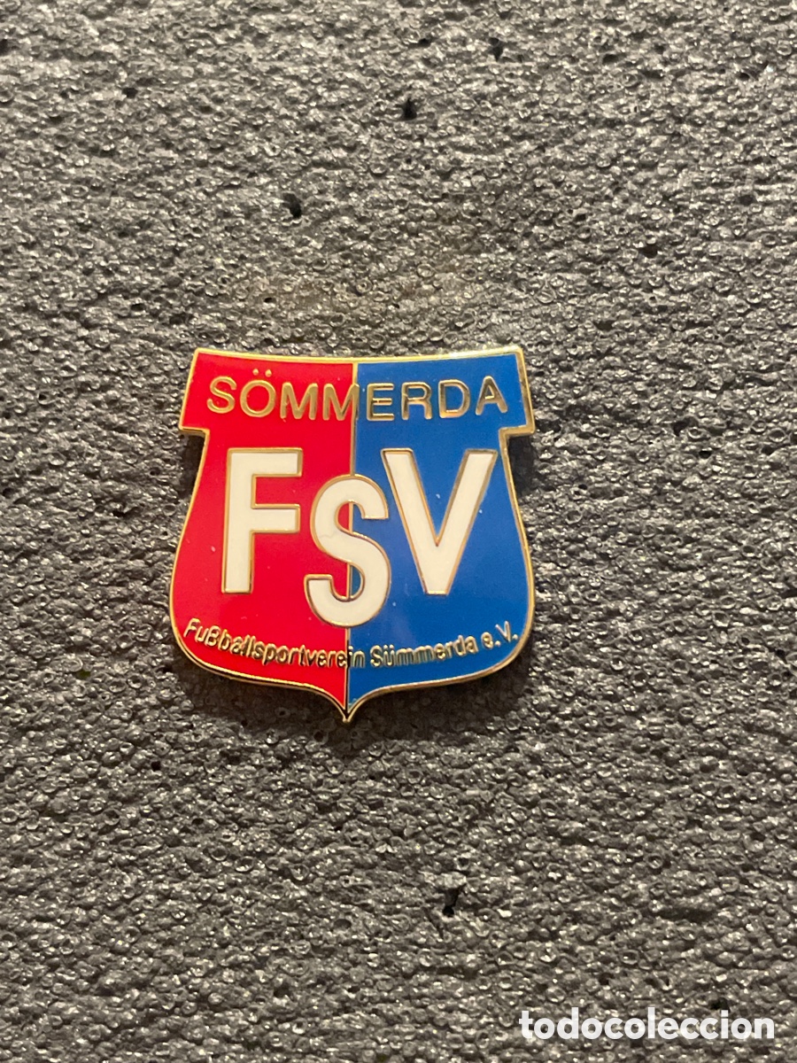 Coleccionismo deportivo: Pin 309 FSV SOMMERDA - Sommerda