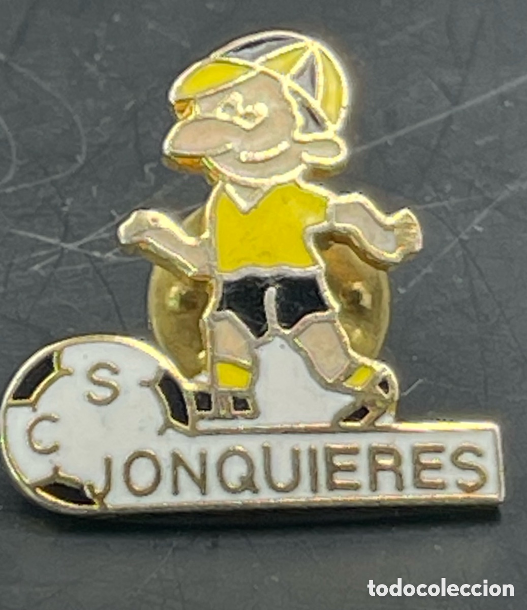 Coleccionismo deportivo: Pin de la Sociedad Cultural Jonquieres