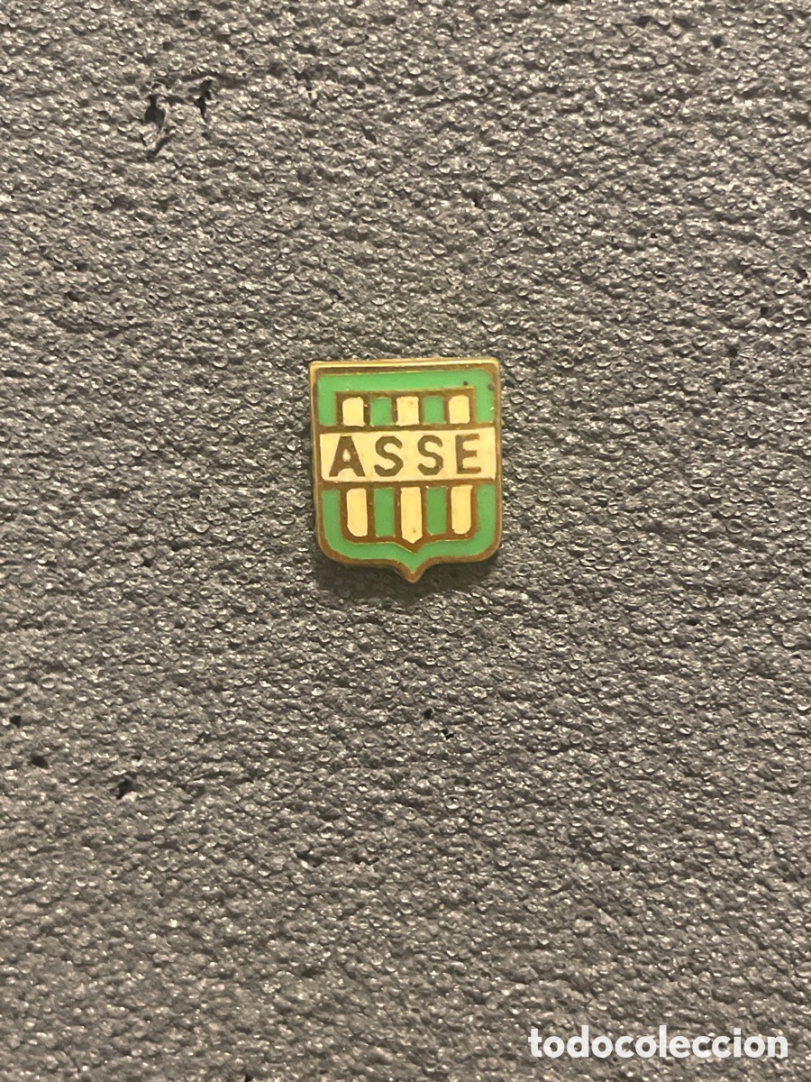 Coleccionismo deportivo: Pin 74 A.S. SAINT ETIENNE - Saint Etienne