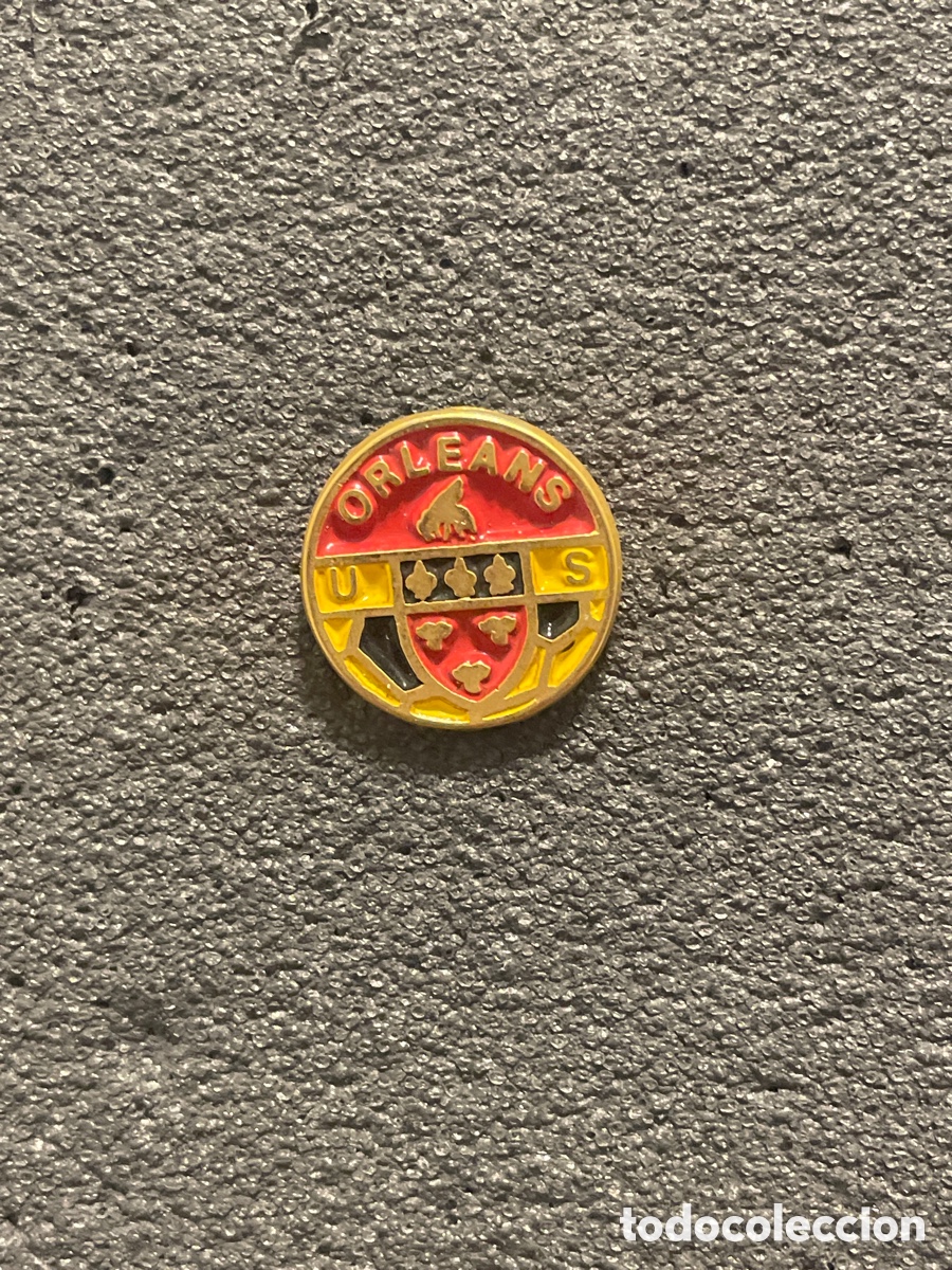 Coleccionismo deportivo: Pin 88 U.S. ORLEANS LOIRET FOOTBALL - Orleans
