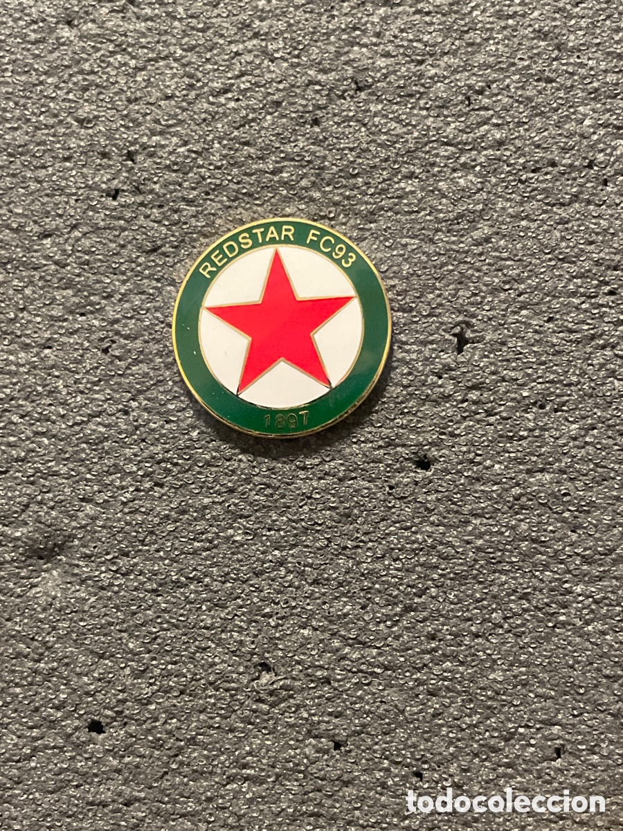Coleccionismo deportivo: Pin 100 RED STAR F.C. 93 - Saint Ouen