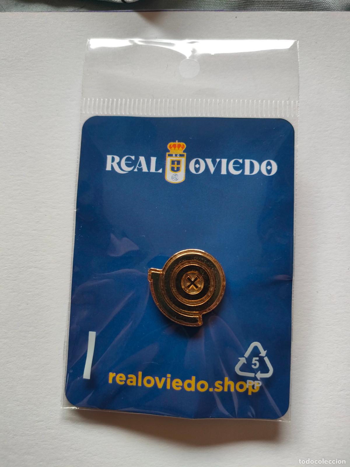 Coleccionismo deportivo: PIN OFICIAL CENTENARIO REAL OVIEDO C.F. 1926-2026