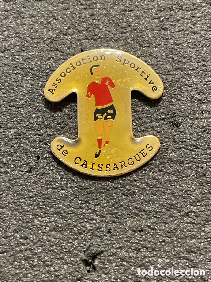 Coleccionismo deportivo: Pin 130 ASSOCIATION SPORTIVE DE CAISSARGUES - Caissargues