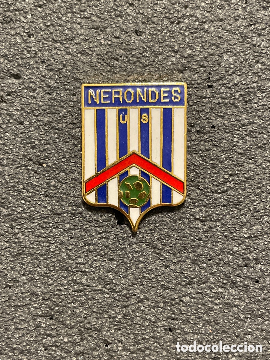 Coleccionismo deportivo: Pin 139 U.S. NERONDES - Nerondes - Foto 1