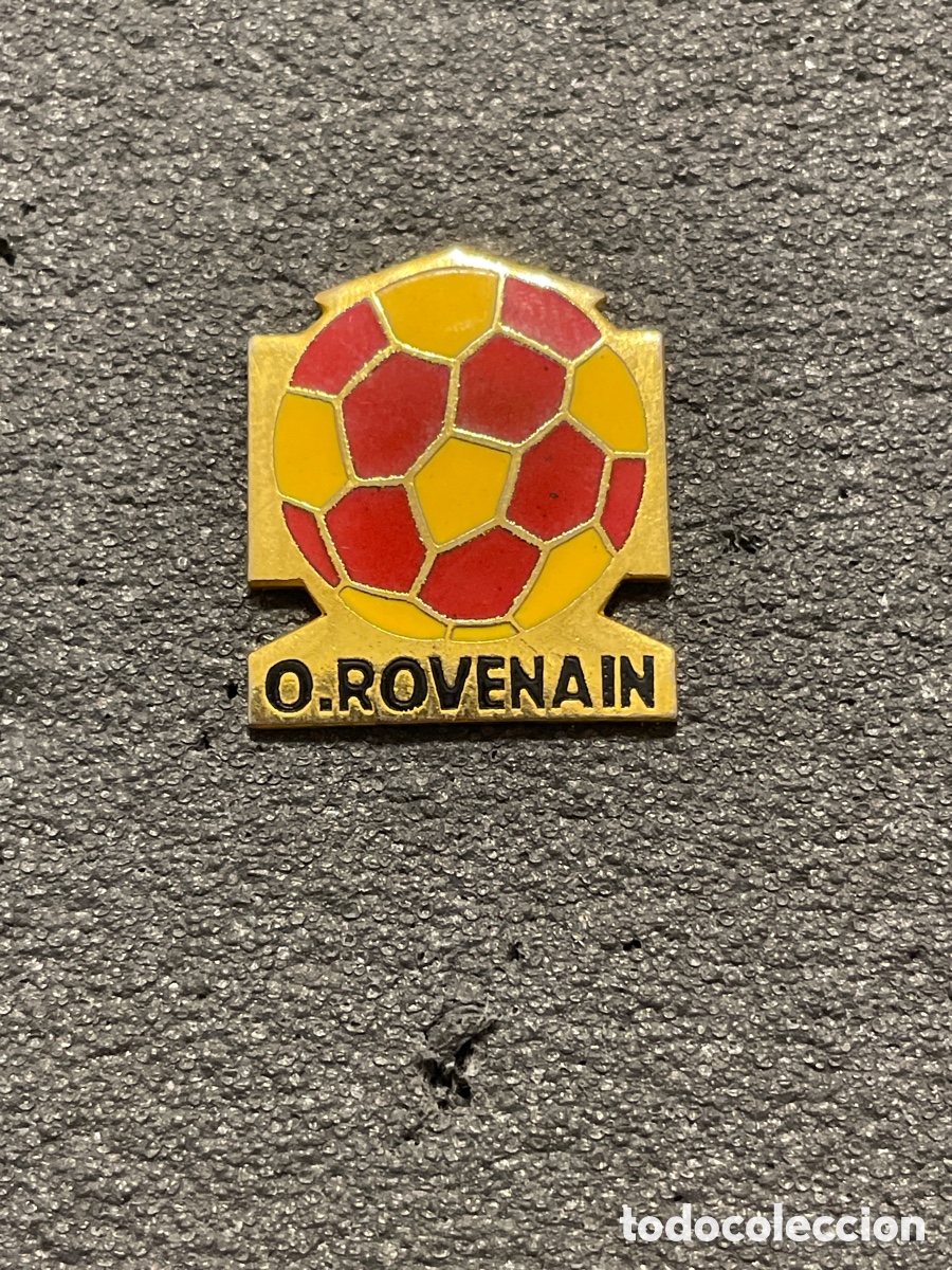 Coleccionismo deportivo: Pin 145 OLYMPIQUE ROVENAIN - Le Rove