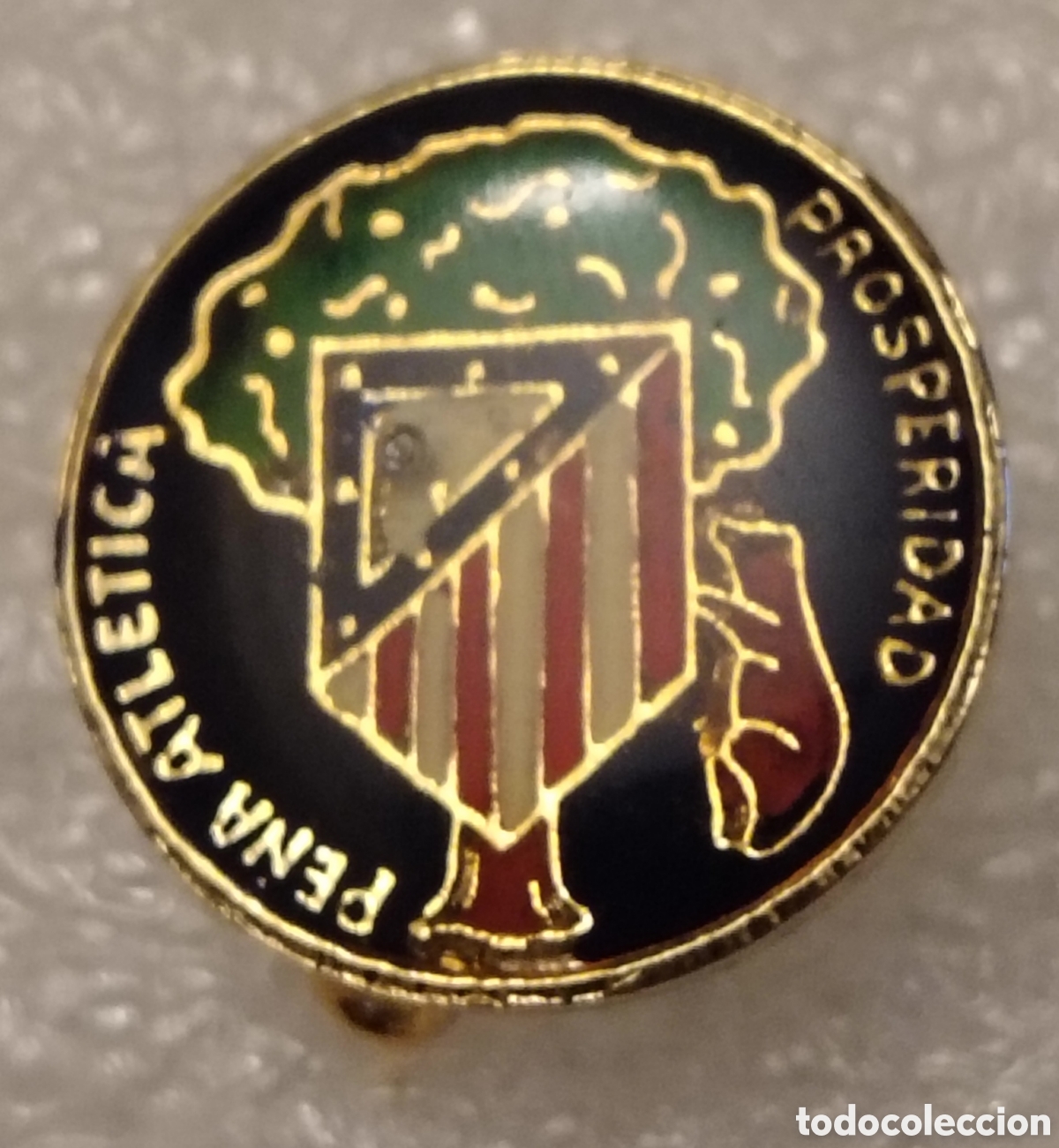 Coleccionismo deportivo: PIN FUTBOL INSIGNIA, PE&Ntilde;A ATL&Eacute;TICA PROSPERIDAD