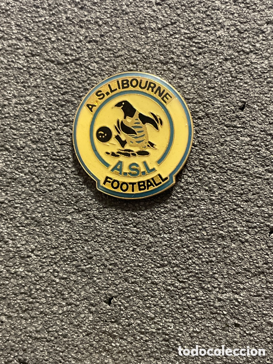 Coleccionismo deportivo: Pin 173 A.S. LIBOURNE FOOTBALL - Libourne