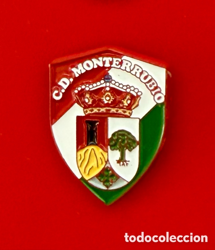 Coleccionismo deportivo: Pins oficial CD Monterrubio(Extremadura)