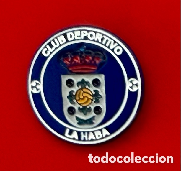 Coleccionismo deportivo: Pins oficial CD La Haba (Extremadura)