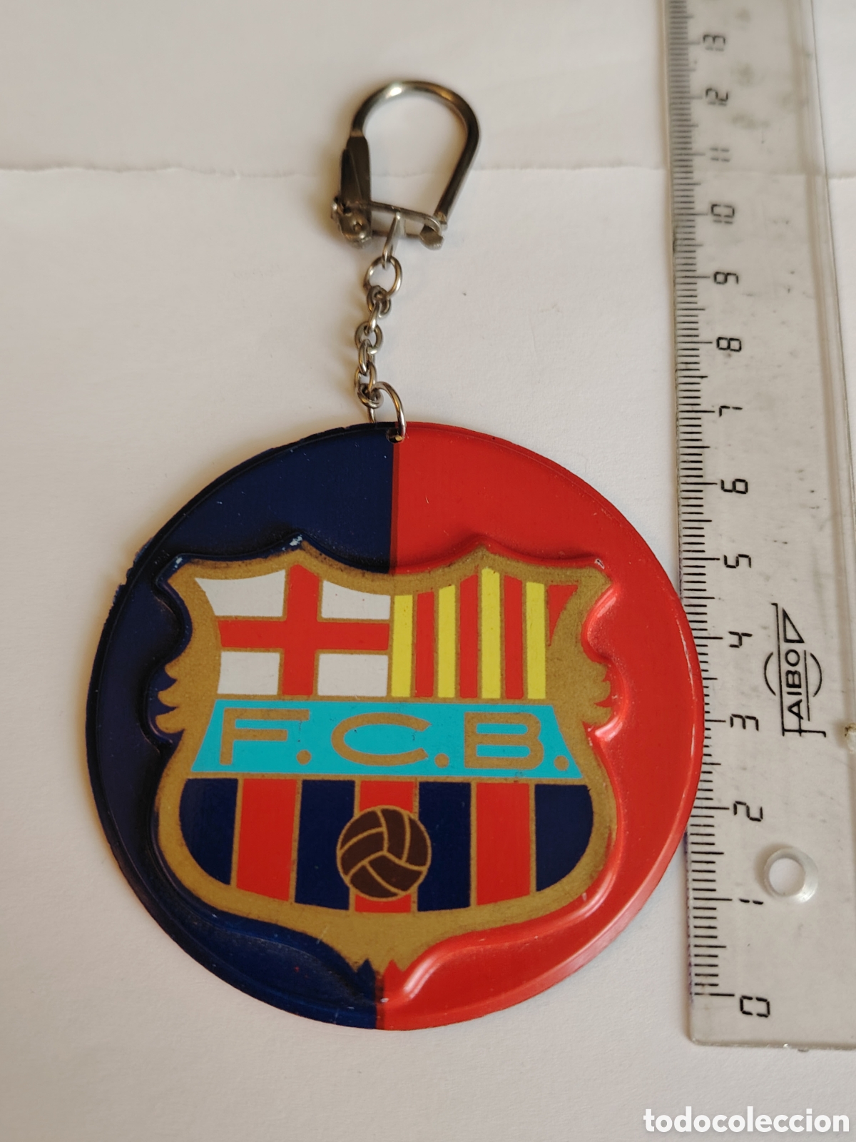 Coleccionismo deportivo: Llavero grande antiguo del Barca&rdquo;c
