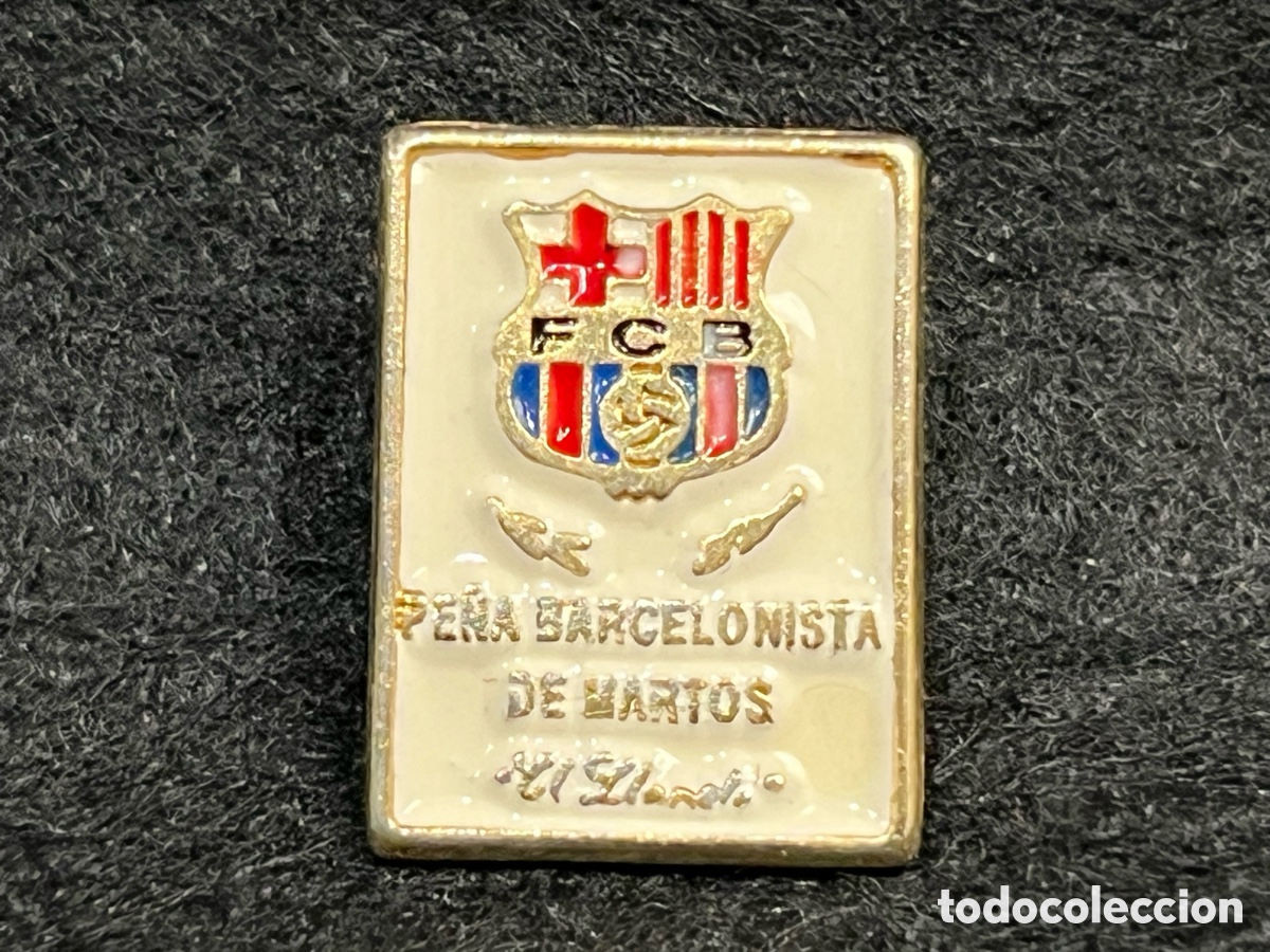 Coleccionismo deportivo: PIN PB PE&Ntilde;A BARCELONISTA DE MARTOS JA&Eacute;N O PENYA FC BARCELONA FUTBOL BAR&Ccedil;A.