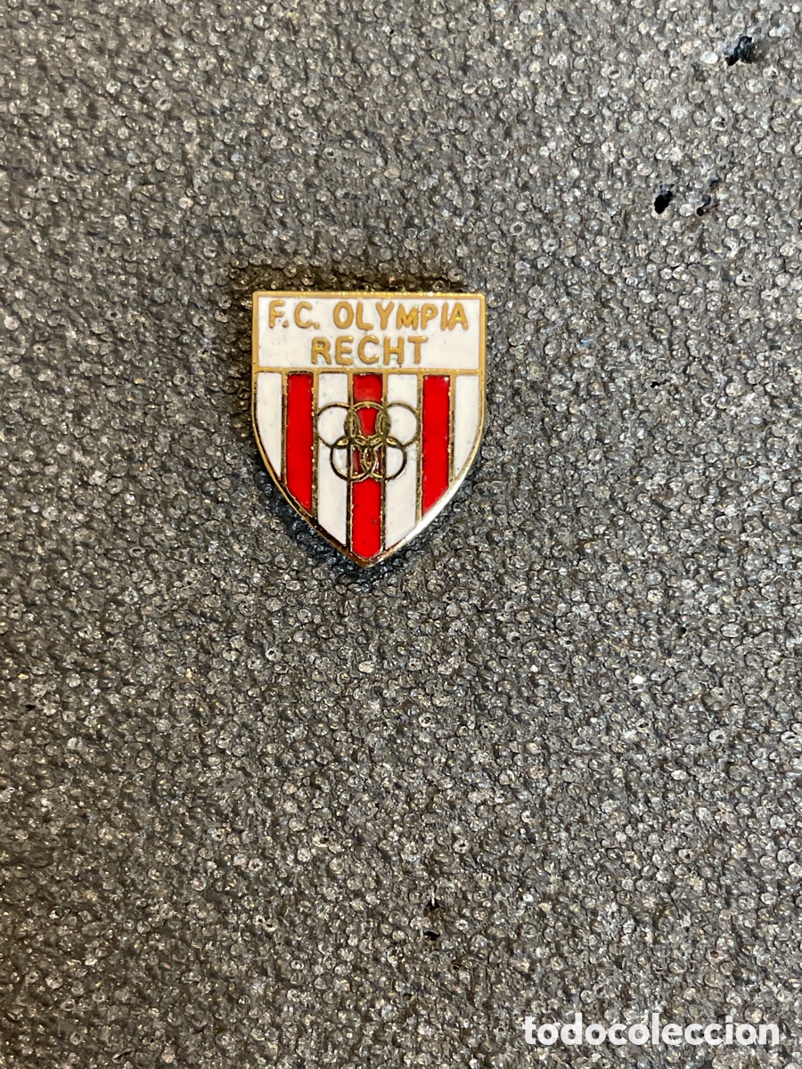 Coleccionismo deportivo: Pin 25 F.C. OLYMPIA RECHT - Recht